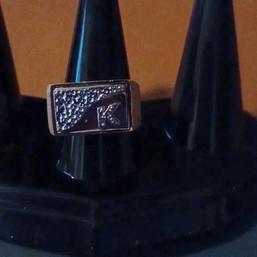 Gold plated men's ring